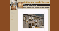 Desktop Screenshot of mv-antiek-brocante.com
