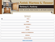 Tablet Screenshot of mv-antiek-brocante.com